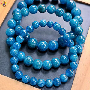 Premium Grade Blue Jeans Cat Eyes Blue Apatite Bracelet