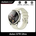 Aolon GTR Ultra สมาร์ทวอทช์ นาฬิกาอัจฉริยะ ใส่ได้ทั้งผู้ชายผู้หญิง ขนาดหน้าจอ1.46 นิ้ว โทรบลูทูธ ตรวจสอบการสุขภาพได้ตรง ออกกำลังกาย 100 + โหมดกีฬา ip67 กันน้ำ เชื่อตอได้ทั้ง IOS กับ Android สีดำ. 
