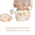 Hộp Đựng Thuốc Gia Đình INOCHI Okina 7.2L – Kháng Khuẩn, Khử Mùi, Bảo Quản An Toàn, Thiết Kế Tối Ưu. 