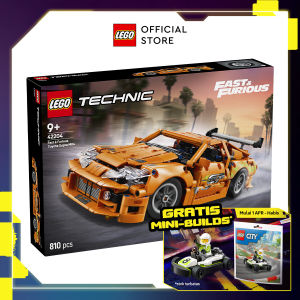 LEGO Technic 42204 Fast and Furious Toyota Supra MK4 (810 Pieces) Mainan Susun (9 Tahun+)