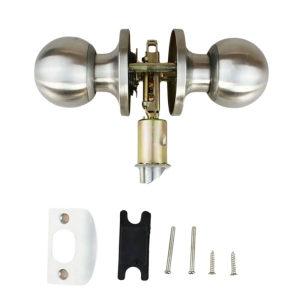 Hình tròn bằng thép không gỉ tay nắm cửa knobset nonlocking Bên trong cửa xử lý cho hành lang tủ quần áo phòng tắm dễ dàng để cài đặt