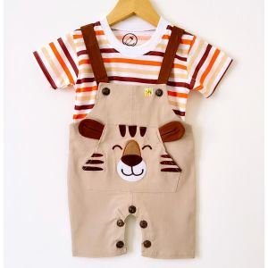 NEW ARRIVAL! CHINOS  TIGER by babybeb  baju overall pakaian anak laki laki cowo lucu murah terlaris cod berkualitas owen baby shop