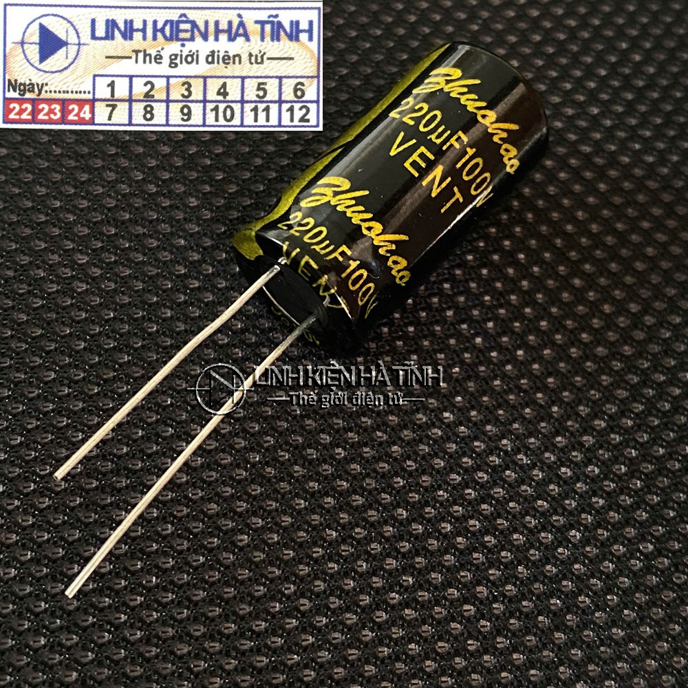 tụ hóa 220UF100V 220uf 100V