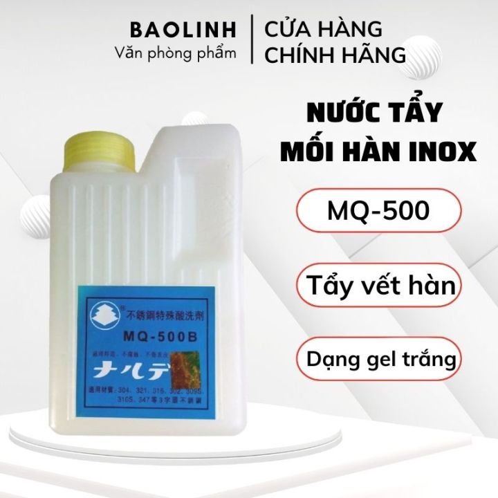 Dung Dịch Tẩy Mối Hàn Inox MQ-500: Bí Quyết Bảo Dưỡng Và Phục Hồi Sáng Bóng Cho Sản Phẩm Inox