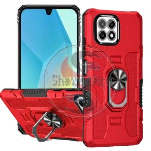 Casing Untuk Samsung Galaxy A22 5G Case Robot Hit Eye Whit Ring Transformer Phantom Armor Terbaru