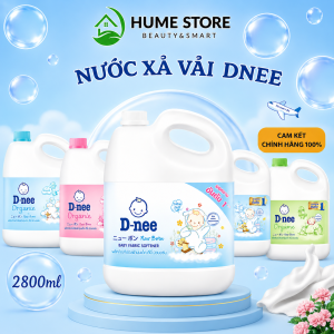 NƯỚC XẢ VẢI EM BÉ DNEE THÁI LAN 2800ML – MỀM VẢI THƠM DỊU AN TOÀN CHO DA BÉ