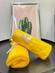 100 PCS COURIER BAG HIGH QUALITY (YELLOW)