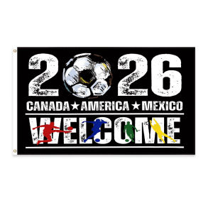 Ready stock sa local warehouse2026 World Cup flag fan cheer background cloth banner hanging cloth