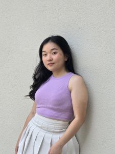 Lexy Fashion - Ahyeon Racer Rib Crop Tank Top Atasan Polos Wanita Murah