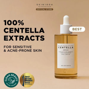 SKIN1004 Madagascar Centella Ampoule 100ml | 100% Centella Asiatica Soothing Ampoule Redness Relief Sensitive Skin Calming Care