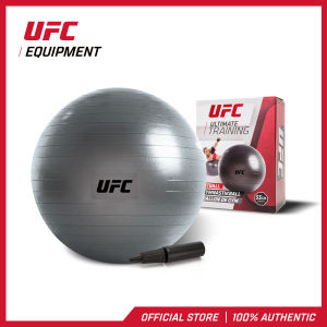 UFC 55cm Fitness Exercise Ball with FREE Hand Pump | Stability Ball Workout | Gymnast Ball | Yoga Ball | Gym Balance Ball