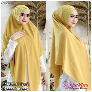 Shakina Fatimah Jilbab Instant Segitiga Terbaru Murah Motif Polos