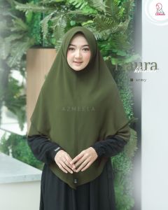 Azmeela Hijab Haura Khimar dengan 2 Layer Cantik dan Anggun