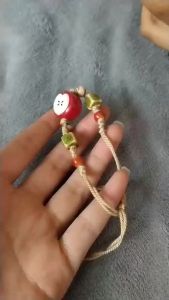 Game Cartoon Love and Deepspace Bracelet Crystal Bracelet Caleb Xia YiZhou Apple Bracelets For Girls Jewelry Ornaments Couple Friend Gift childrens day gift