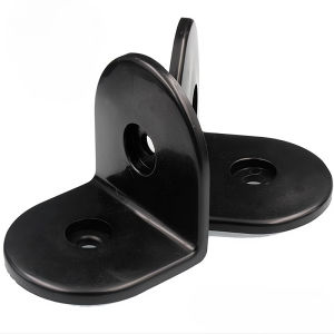 12Pcs 90 Degree Right Angle Corner Brace Plastic L-Shape Partition Connecting Bracket