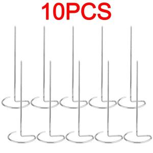 30Pcs Air Fryer Oven Grill Skewers Stainless Steel Vertical BBQ Holder Kitchen Kabobs Special Baking Needle Home Accessories