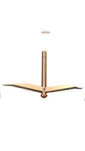 HB Ground Anchor Metal Sturdy Hook Ground Anchors Durable Single/Double-Layer Fixers For Greenhous