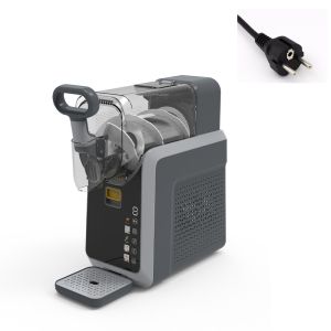 PYA94 5 Mode Electric Tabletop Slushie Machine Auto Cleaning Hardness Adjustment Ice Cream Maker Small Premium Compressor Ice Shaver Home Use