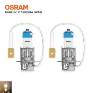 Combo 2 Bóng Đèn Halogen Tăng Sáng 150% OSRAM Night Breaker Laser H3 12V 55W