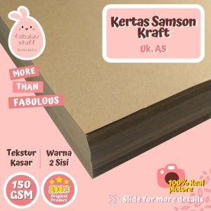 Karton Samson Craft 150 gsm A5: Pilihan Terbaik untuk E-commerce