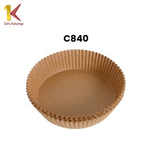 Satu Keluarga Kertas Air Fryer C840 Kertas Alas Airfryer Anti Lengket Baking Paper Alas Tahan Minyak