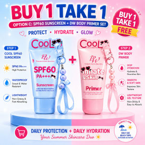 【BUY 1 TAKE 1】 DW Innate & Skin Body Primer Moisturizing Hydrating Smooth Skin Care 40ml