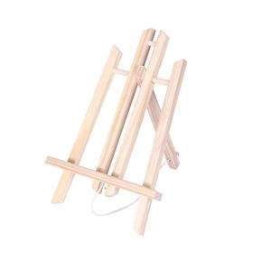 UNDERGR ผู้ใหญ่ นักเรียน ไม้ โต๊ะ ศิลปิน นิทรรศการ ขาตั้งภาพวาด ที่ยึด ขาตั้งจอแสดงผล ชั้นวางของ