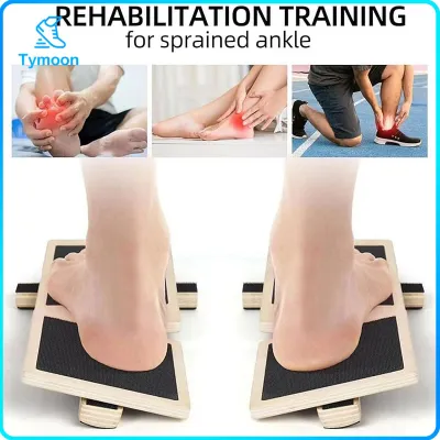 Perfeclan Single Leg Balancing Board Board Wooden Portable Balance Training Foot Stabilisation Anti Slip Posture Corrector Board