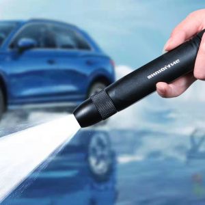 Upgrade Spray Adjustable Metal Nozzle Garden Hose Sprinkler System Pressure Washer Car Wash Watering Water