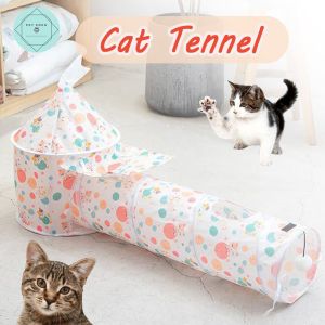 อุโมงค์แมวพร้อมกระโจม อุโมงค์แมว บ้านแมว กระโจม ของเล่นแมว by Your Pet Shop Cat Tunnel Tube