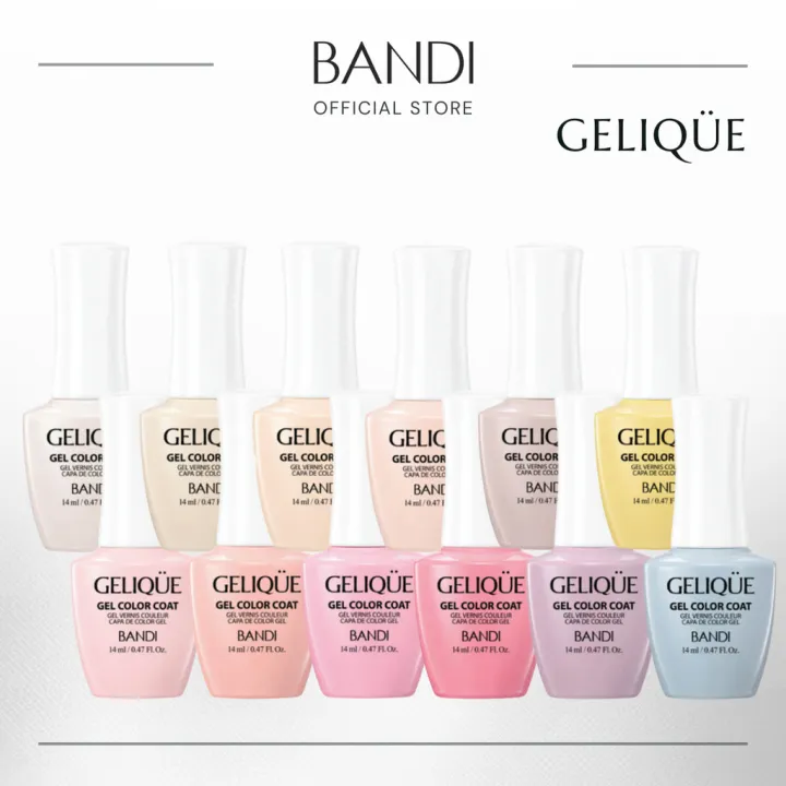 BANDI Gelique Collection - Color For Today Beige Fit 2021 - Korean Gel ...
