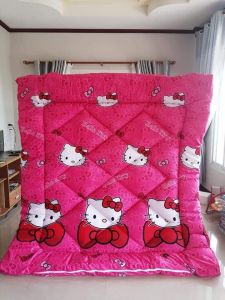 #ลายการ์ตูนคิตตี้ #ที่นอนท็อปเปอร์#แก้อาการปวดหลัง #รุ่นหนา6นิ้ว สินค้าotopชุมชน(กลุ่มแม่บ้าน)