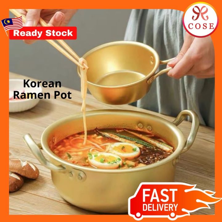 COSE KOREAN STYLE Korea Ramen Pot Noodle Pot Golden Yellow