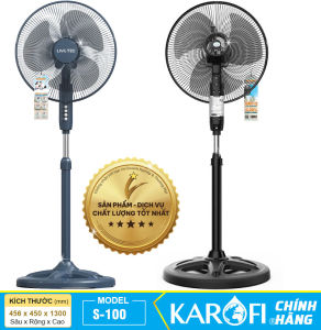 Quạt cây Karofi Livotec S-100 Hàng Chính Hãng Bảo Hành 24 Tháng