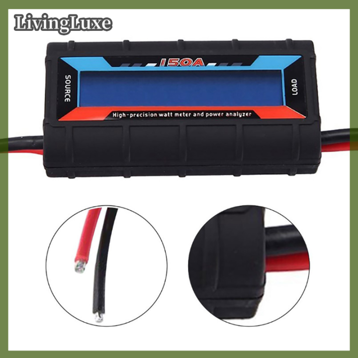 Neyseki 4.8V~60V 150A High Precision Watt Meter Voltage Amp Meter Power
