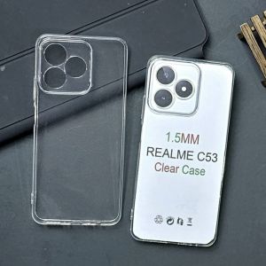 REALME C53 Case hd bening 2.00mm softcase silikon karet casing cover transparan