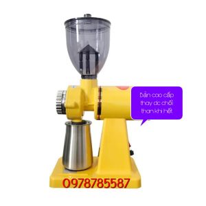 Máy xay hạt cafe cao cấp 8 cấp độcông suất lớn 180wcó thể xay mịn các loại hoạt cực nhanh ( MAU VANG)