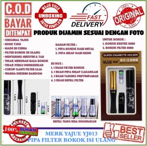 Pipe Holder Yajue YJ013 Saringan Asap Isi Ulang Khusus 8mm