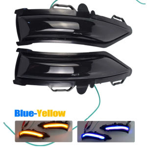 1Pair Dynamic Blinker LED Side Wing Flowing Turn Signal Light Side Lamp Arrow For Ford Fiesta ST Line MK8 2018 2019  2020