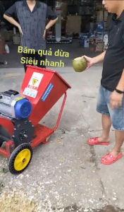 Máy Băm Cành Lắp Động Cơ Xăng Hoặc Mô Tơ Điện Giá Siêu Rẻ