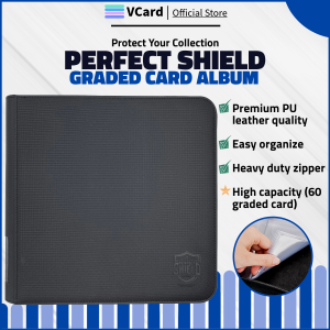 -PERFECTSHIELD- CARD ALBUM. For graded card. -Hobby Collectibles- Slab PSA CGC BGS TCG