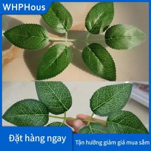 WHPHous 10/30/50 lá hoa hồng giả lá hoa hồng giả tự làm