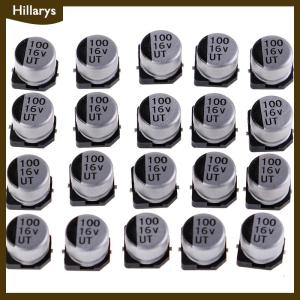 [Hillarys] 20 pcs SMD electrolytic capacitors with specifications of 6*5 mm 16V 100uF