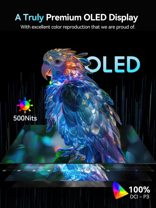 UPERFECT%20OLED%20120HZ%20Portable%20Monitor%20%2016inch%203K%20Mobile%20Display%20%20100%25%20DCI-P3%20laptop%20monitor%20extender%20Contrast%20Ratio:%20100000:1%20-%20Image%2010