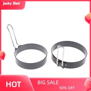 Jacky 9 10 15 20cm Pancake Ring Mold Metal Fried Egg Shaper Non Stick Egg Cooking Ring