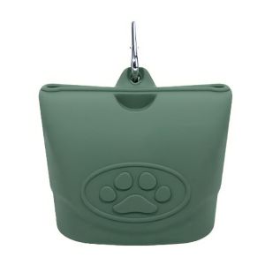 YIYIUR Portable Dog Treat Pouch ic Closure Silicone Training Bag for Dogs  Waist Clip Dog Training Waist Pack Outdoor