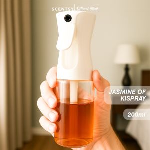 SCENSTY Room and Linen Spray WHITE TEA AT RITZ CARLTON – Parfum Bed & Sofa Spray Anti Bakteri 200ml Pewangi Sleep Spray Pillow Mist Premium Anti Bakteri Tungau Virus Pengharum Ruangan & Kain Aromaterapi Anak Bayi Baby Dewasa Imsomnia Migrain