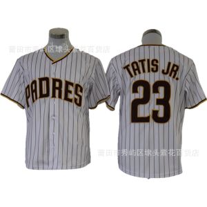 MLB  Padres Team San Diego Padres  Tatiss Tatis Jr.23 No. # White baseball cap