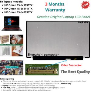 LCD laptop HP Omen 15-dc1090TX 15-dc1111TX 15-dc0036TX Notebook Panel Screen