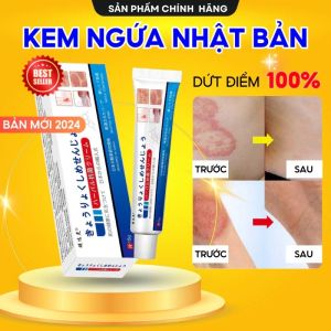 Kem Bôi Ngứa Da Nhật Bản 15g – Giảm Ngứa Nhanh Khô Da Nứt Nẻ Mẩn Đỏ Không Nhờn